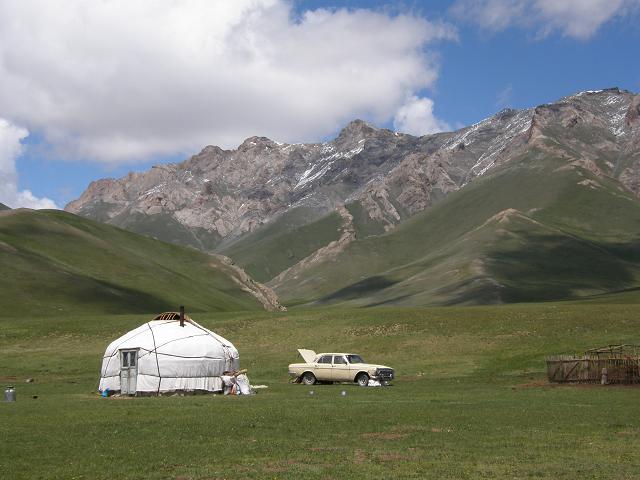 2009 - A vélo couché du Kazakhstan à l'Inde. Tadjikistan